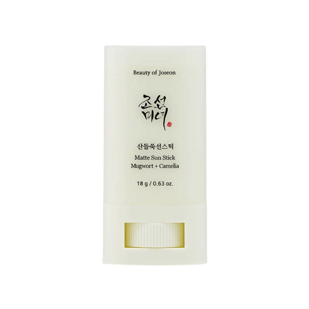 K-Beaut-Beauty-of-Joseon-Matte-Sun-Stick-Mugwort-Camelia-SPF50-PA-18g-mit-EAN-8809864766884