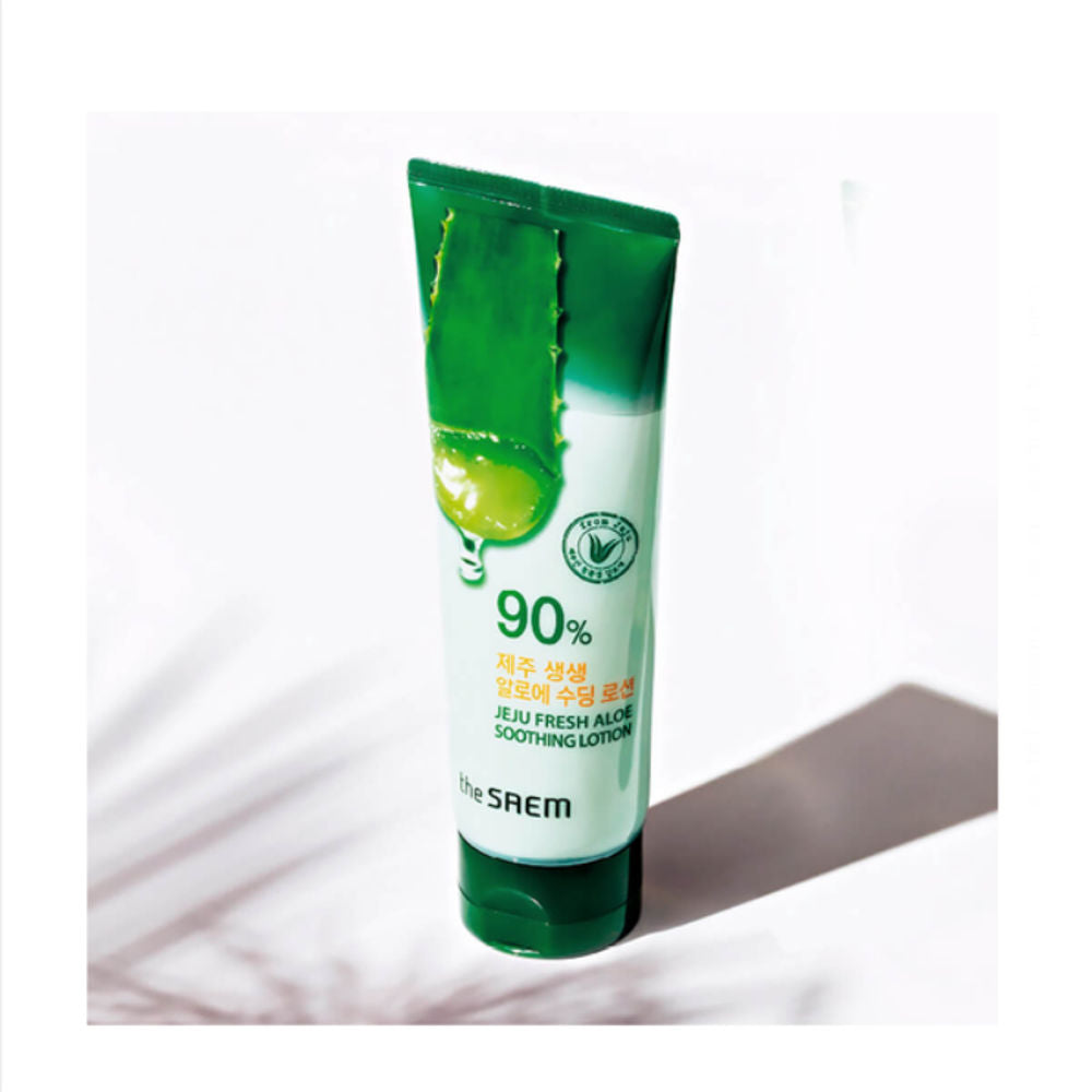 the SAEM | Jeju Fresh Aloe Soothing Lotion - 250 ml