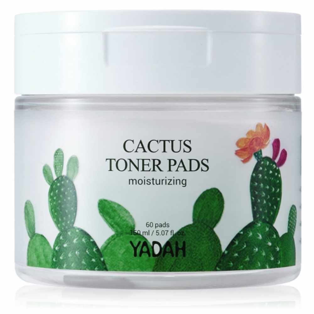 K-Beauty-YADAH-CACTUS-TONER-PADS-60-pads-mit-EAN-8809340384717