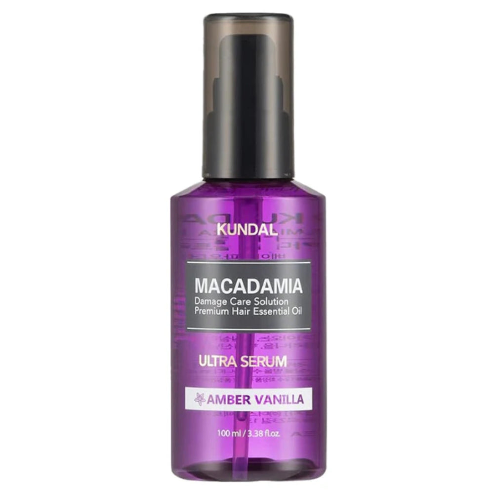 K-Beauty KUNDAL Macadamia Hair Serum Amber Vanilla 100 ml mit EAN 8809809421298 Korean Skincare Koreanische Kosmetik