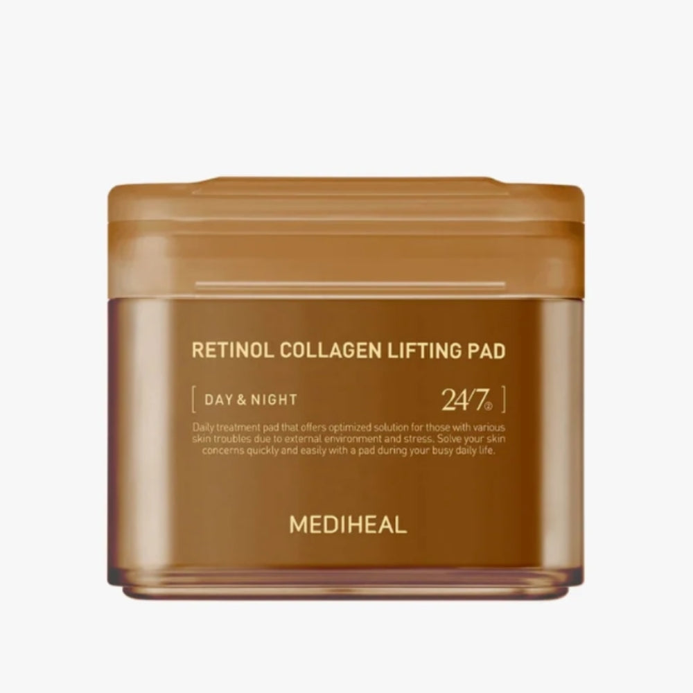 K Beauty MEDIHEAL Retinol Collagen Lifting Pad 100 Pads mit EAN 8809936740583 Korean Skincare Koreanische Kosmetik