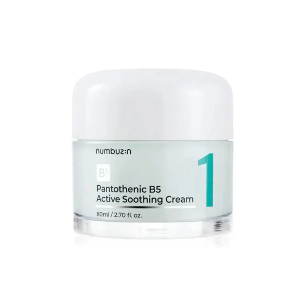K Beauty Numbuzin No.1 Pantothenic B5 Active Soothing Cream 80 ml mit EAN 8809652583228 Korean Skincare Koreanische Kosmetik