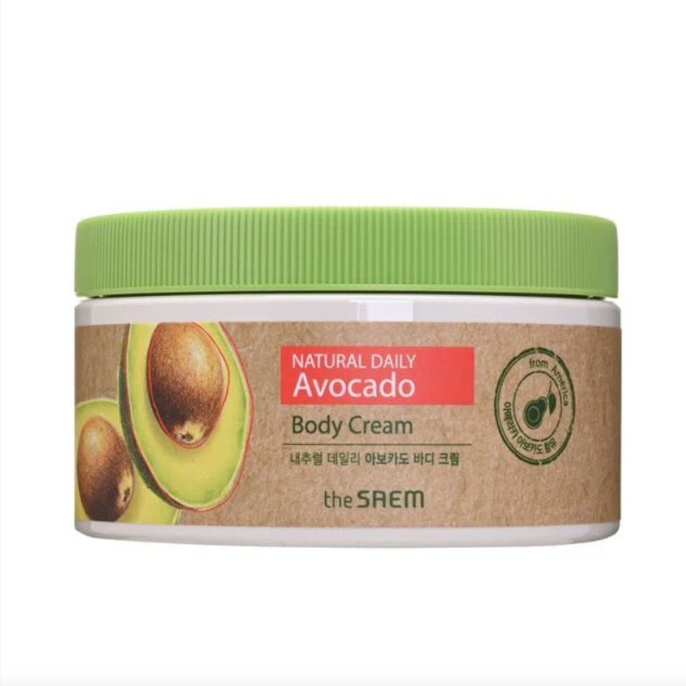 the SAEM | Natural Daily Avocado Body Cream - 300 ml