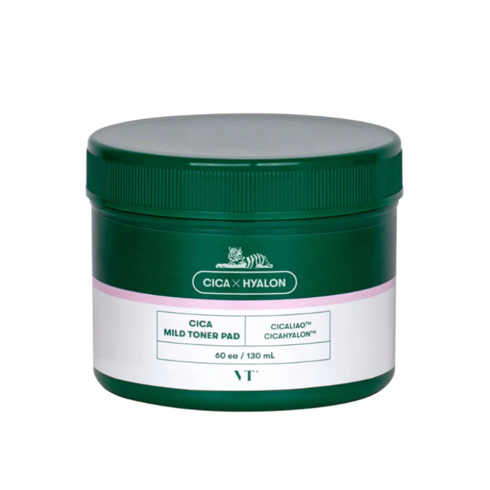 K Beauty VT Cosmetics Mild Toner Pad 60 pads mit EAN 8809695670640 Koreanische Kosmetik Korean Skincare