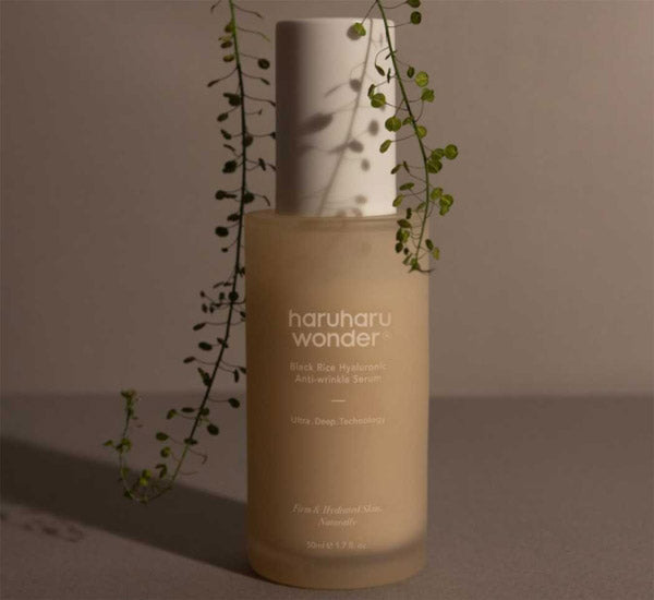 K beauty HaruHaru Wonder Black Rice Hyaluronic Anti wrinkle Serum 50 ml EAN 8809532220908 Korean Skincare Koreanische Kosmetik