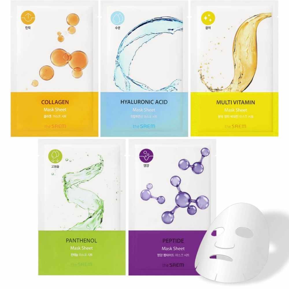 Koreanische Kosmetik The Saem Bio Solution Hydrating Hyaluronic Acid Mask Sheet 20 g EAN 8806164181690 k beauty korean skincare