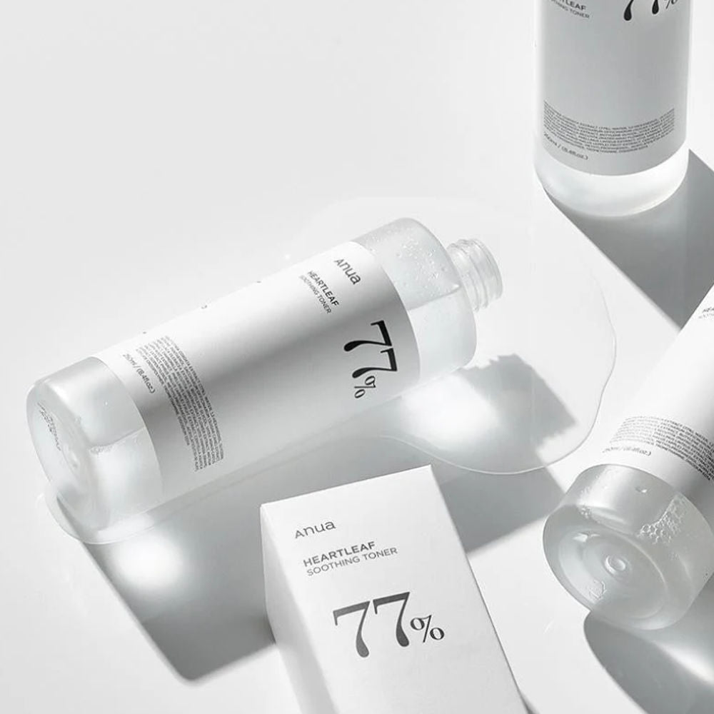 Korean Skincare Anua Heartleaf 77 Soothing Toner 500 ml mit EAN 8809640731440 Koreanische Kosmetik K-Beauty