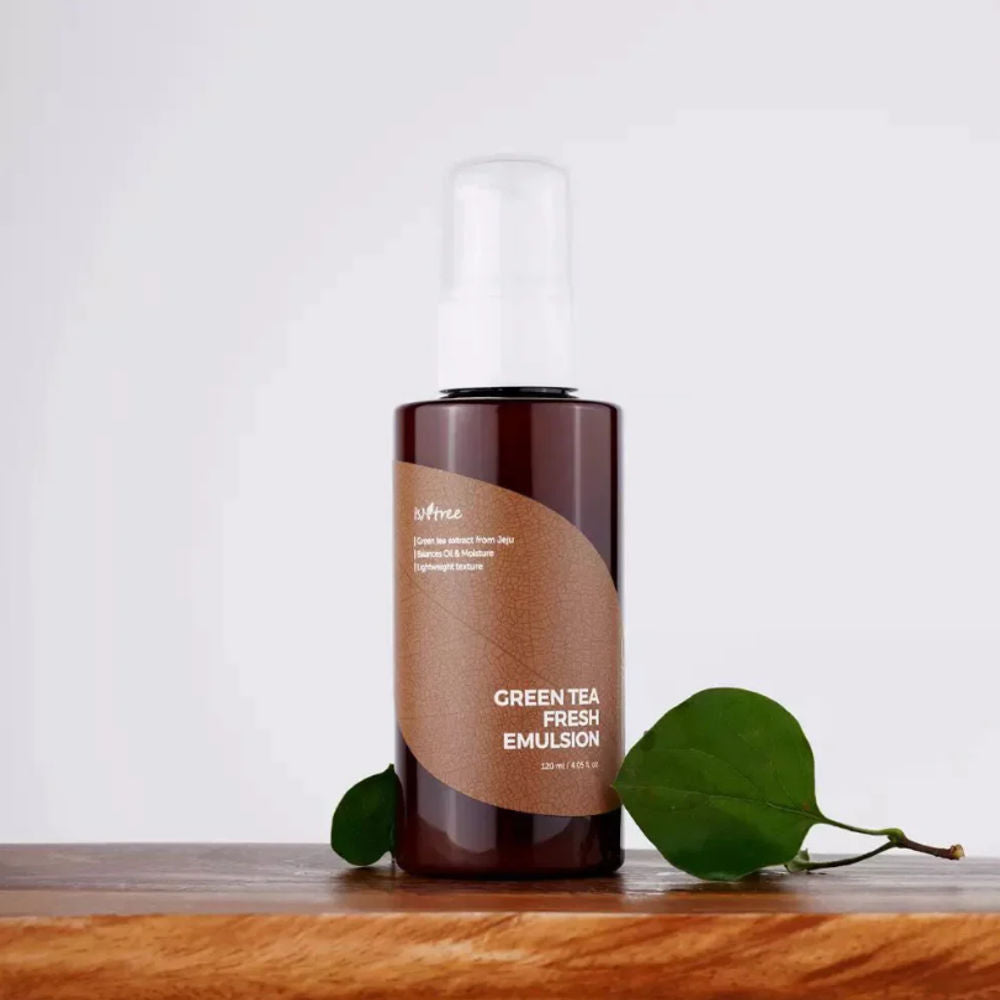 Korean Skincare Isntree Green Tea Fresh Emulsion 120 ml mit EAN 8809541190254 Koreanische Kosmetik