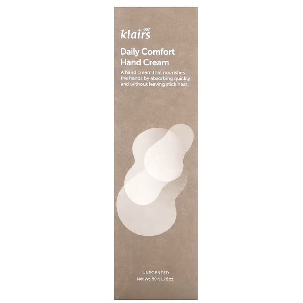 Korean Skincare Klairs Daily Comfort Hand Cream 50 g mit EAN 8809572891311
Koreanische Kosmetik K Beauty