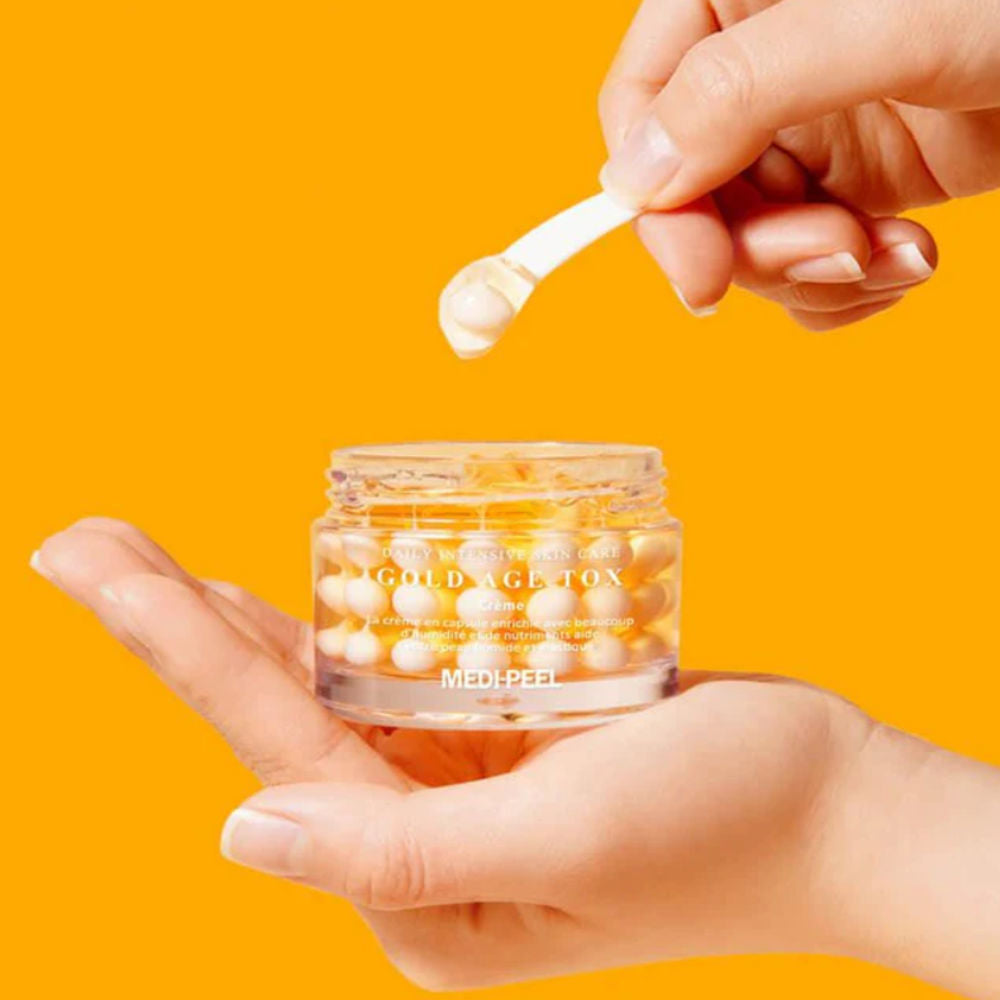 Korean Kosmetik MEDI-PEEL Gold Age Tox Cream H8 50 g mit EAN 8809409347004 K-Beauty