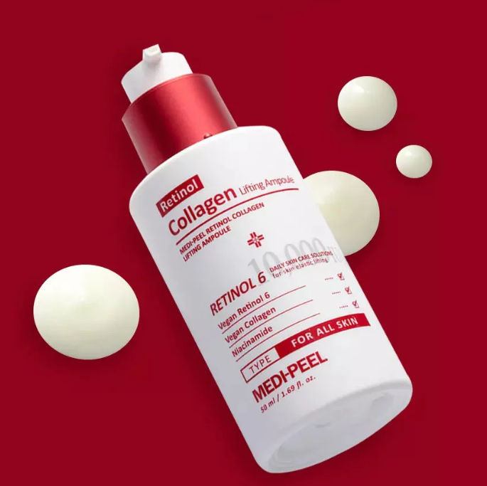 Korean Kosmetik MEDIPEEL Retinol Collagen Lifting Ampoule 50 ml mit EAN 8809409340234 K Beauty