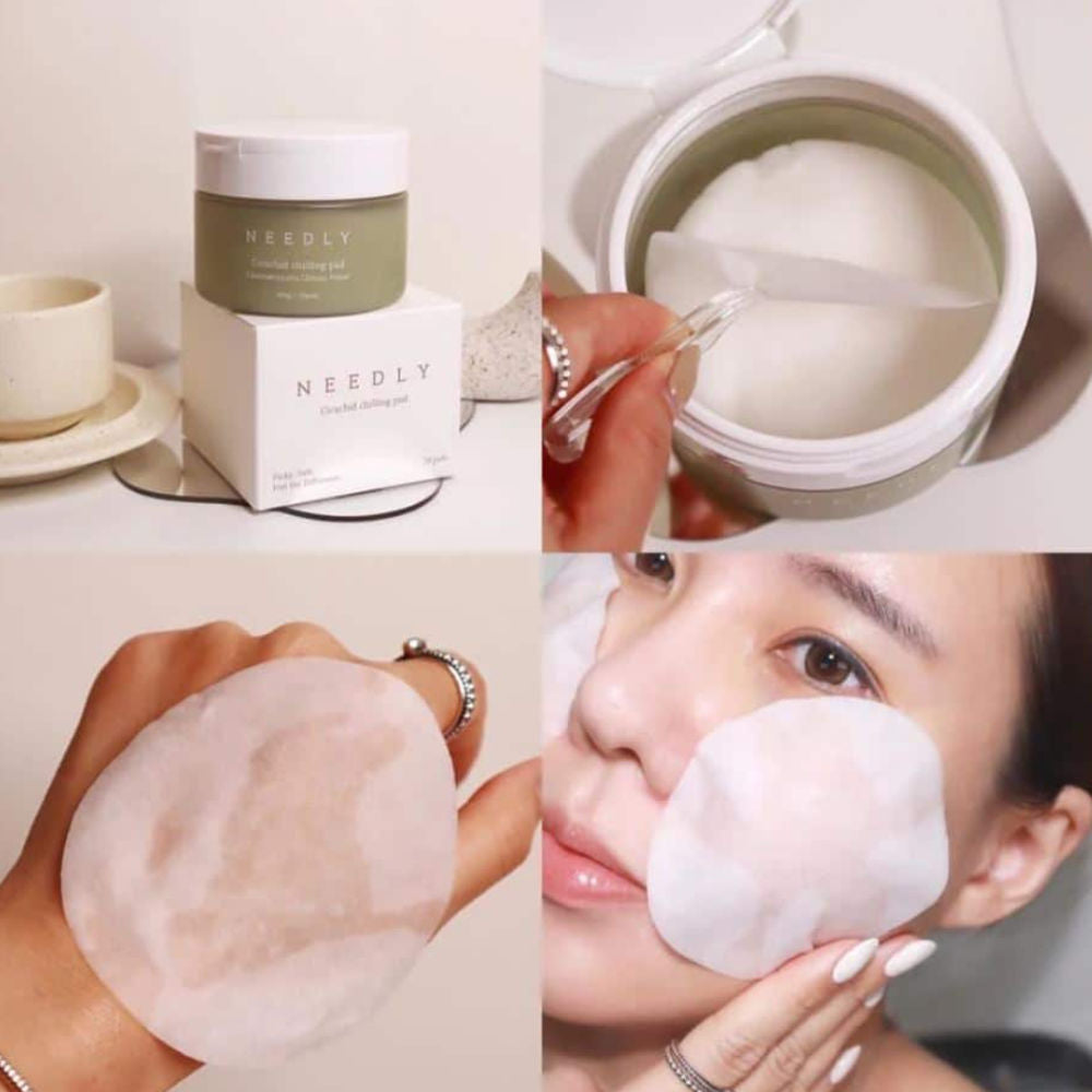 Korean Skincare Needly Cicachid Chilling Pad mit EAN 8809455421703 Koreanische Kosmetik K-Beauty