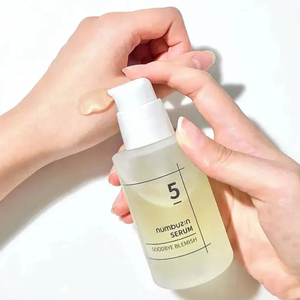 Korean Kosmetik Numbuzin No 5 Goodbye Blemish Serum 50 ml mit EAN 8809652580050 Koreanische Kosmetik