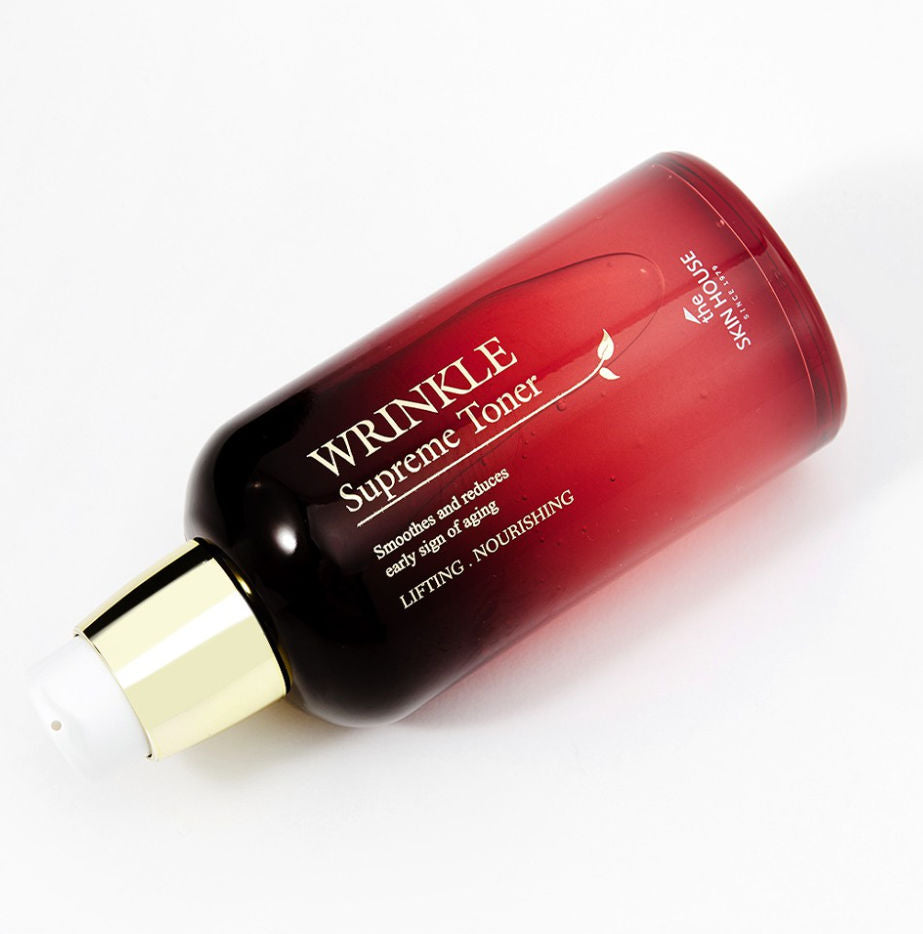 Korean Kosmetik The Skin House Wrinkle Supreme Toner 130 ml mit EAN 8809080822821 Korean Skincare Koreanische Kosmetik K beauty