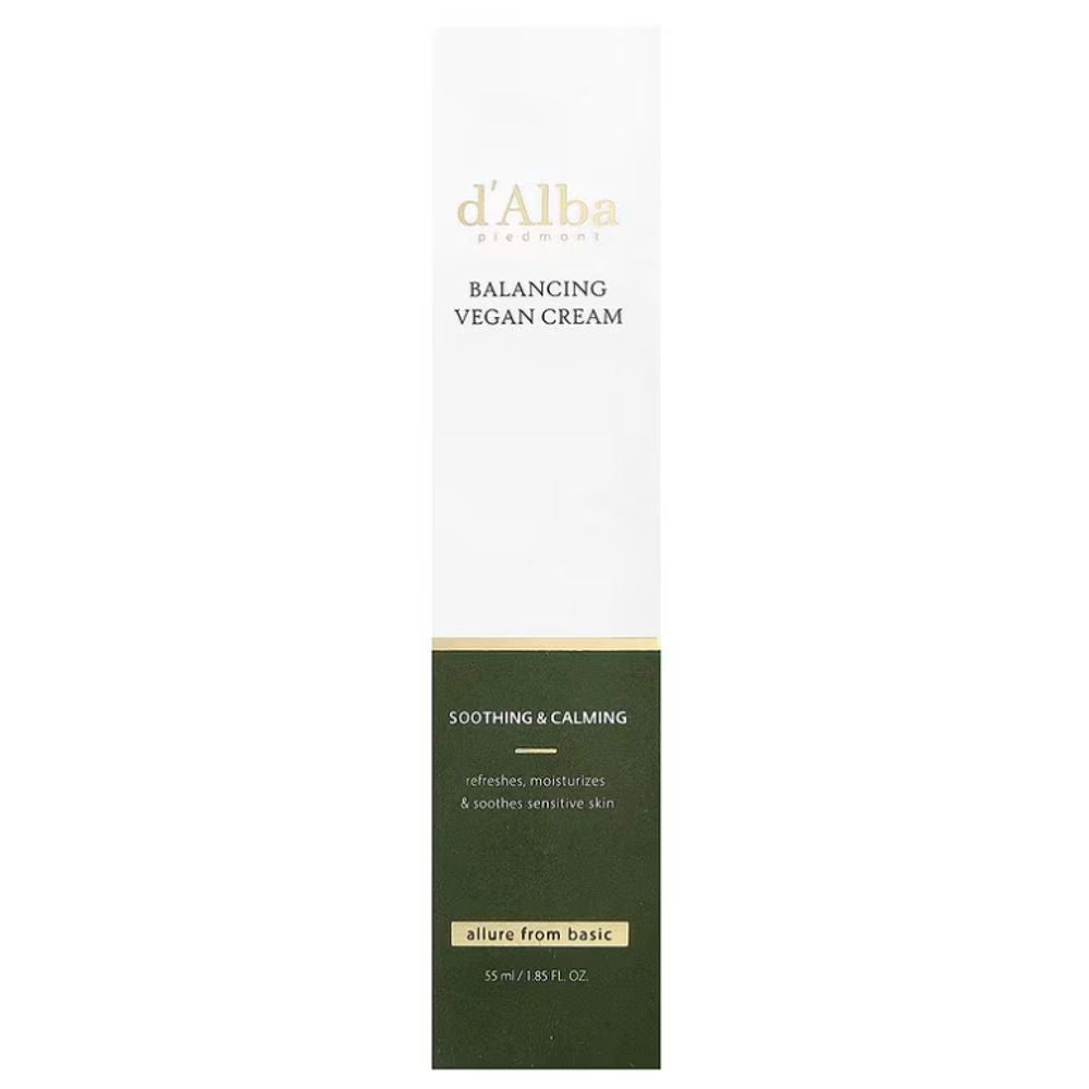 Korean Skincare d'Alba Mild Skin Balancing Vegan Cream 55 ml mit EAN 8809639176412 Koreanische Skincare K Beauty