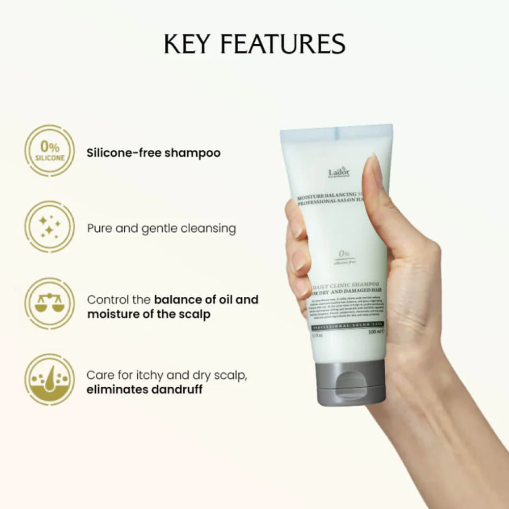 Korean Skincare Lador Moisture Balancing Shampoo 100 ml mit ean 8809500817581 K Beauty Koreanische Kosmetik