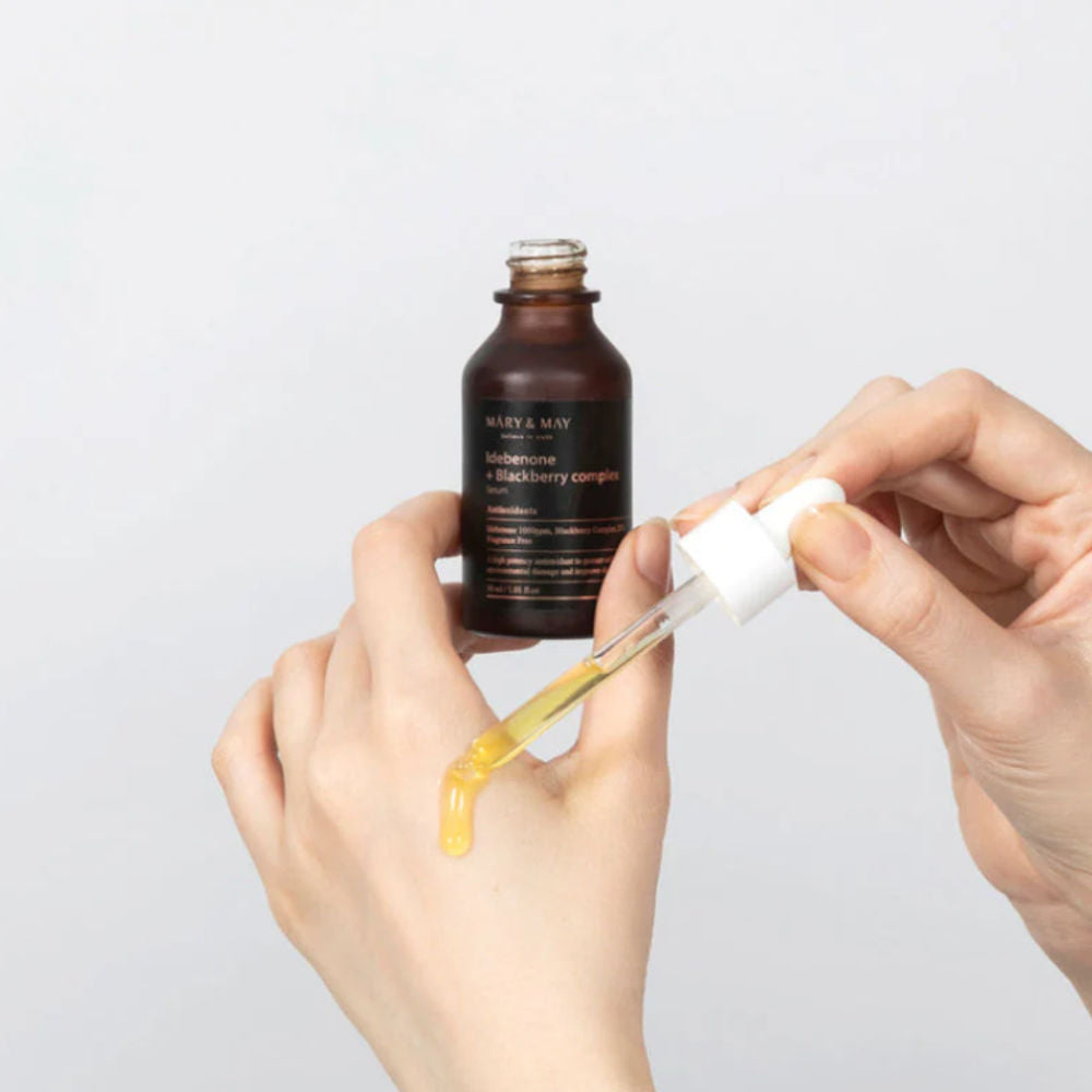 Korean Skincare Mary & May Idebenone + Blackberry Complex Serum 30 ml Koreanische Kosmetik