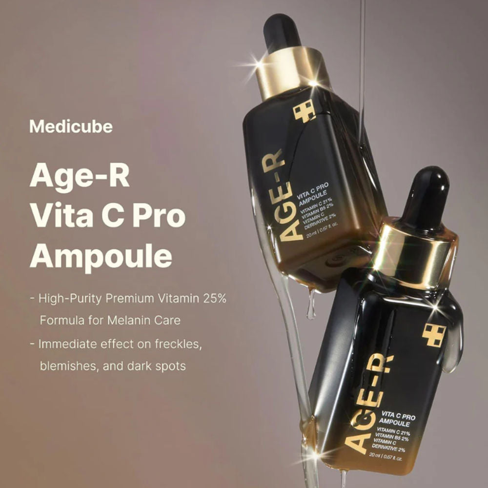 Korean Skincare Medicube Age-R Vita C Pro Ampoule 20 ml Koreanische Kosmetik mit EAN 8800256118946 K Beauty