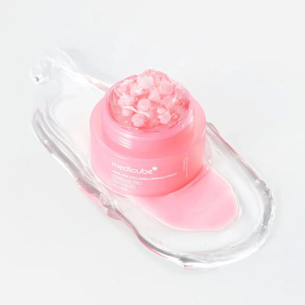 Korean Skincare Medicube PDRN Pink Collagen Capsule Cream 55 g mit EAN 8800256118885 Koreanische Kosmetik K Beauty