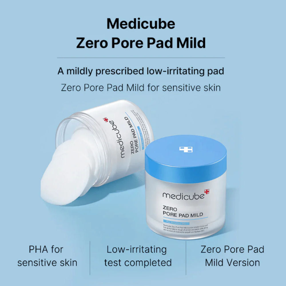 Korean Skincare Medicube Zero Pore Pad Mild 70pcs mit EAN 8800256119059 Koreanische Kosmetik K Beauty