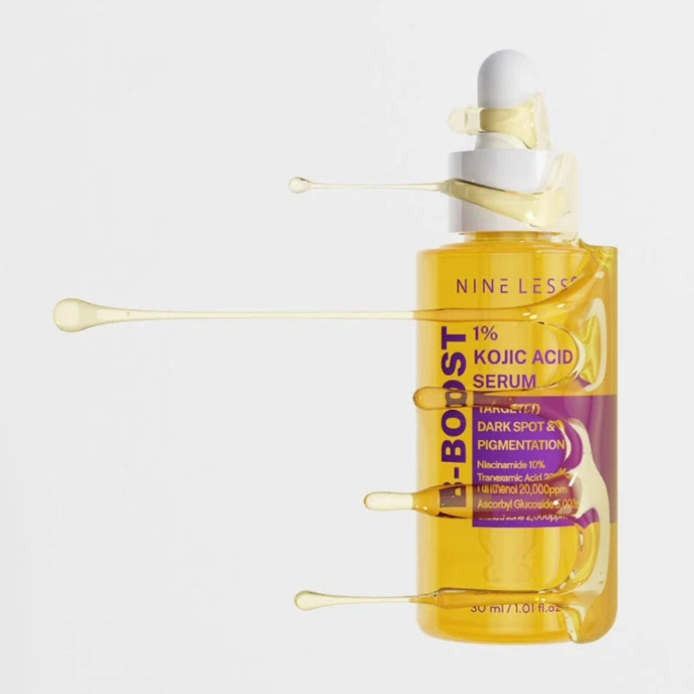 Korean Skincare Nine Less B-Boost 1% Kojic Acid Serum 30 ml mit EAN 8809875270165 Koreanische Kosmetik K Beauty