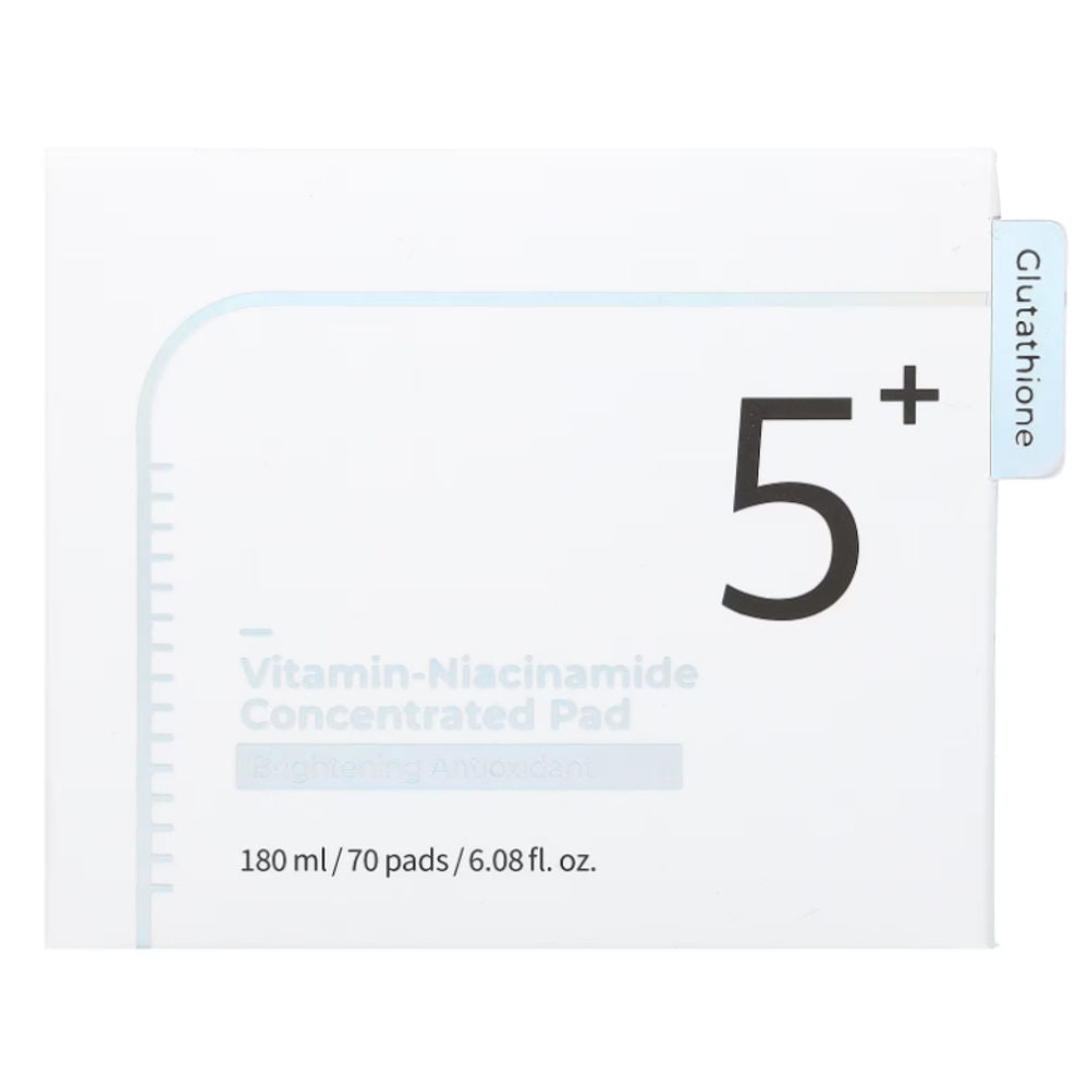 Korean Skincare NUMBUZIN No 5 Vitamin Niacinamide Concentrated Pad - 70 pads mit EAN 8809652581781 Koreanische Kosmetik K Beauty