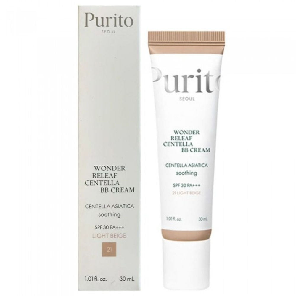 Korean Skincare purito cica wonder releaf centella bb cream light beige mit ean 8809563103690