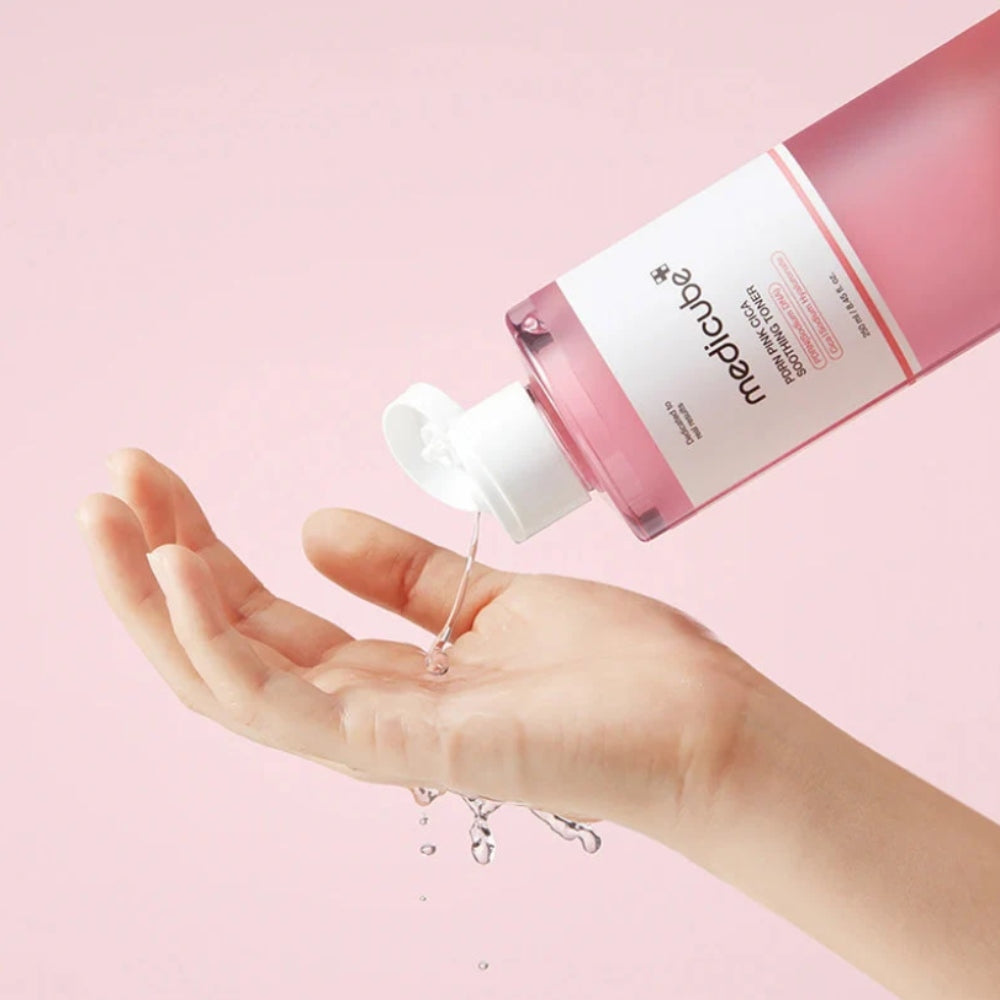 Korean Skincare Medicube PDRN Pink Cica Soothing Toner 250 ml mit EAN 8803463012816 Koreanische Kosmetik K Beauty