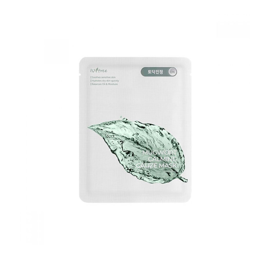 Koreanische Kosmetik Isntree Mugwort Calming Gauze Mask EAN 8809800940231 K Beauty Korean Skincare