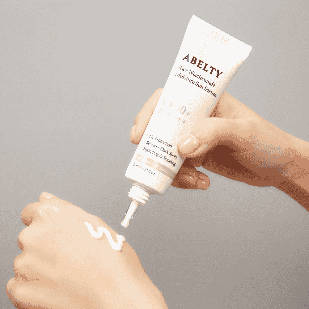 ABELTY | RICE MOISTURE SUN SERUM - 50 ML