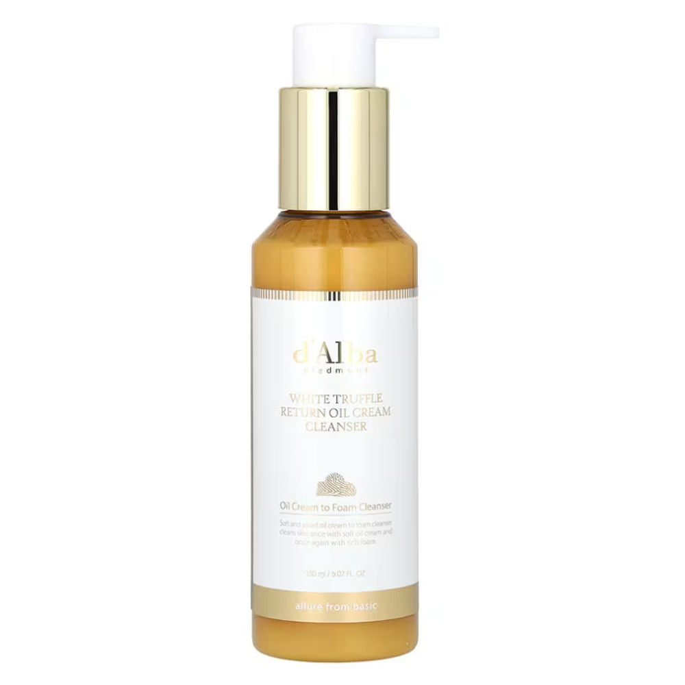 K beauty d'Alba White Truffle Return Oil Cream Cleanser 150 ml mit EAN 8809686388325 Korean Skincare