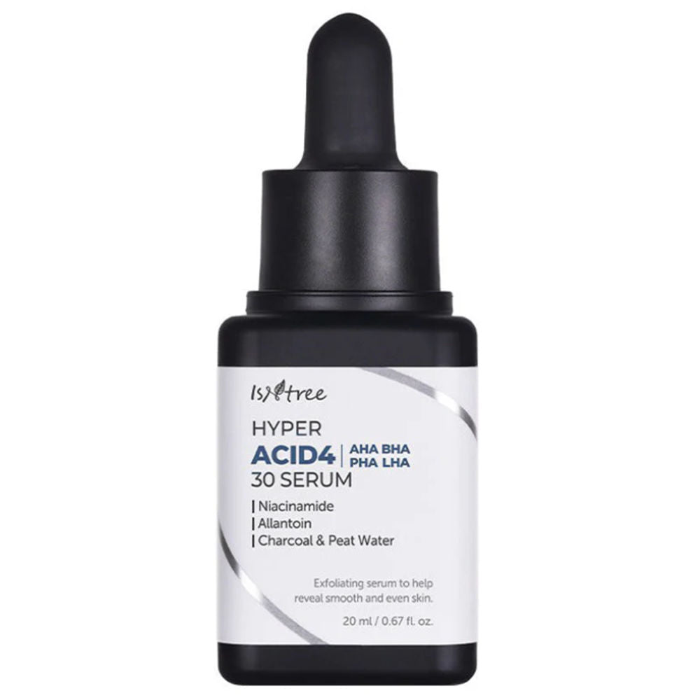 K Beauty ISNTREE Hyper Acid4 Aha Bha Pha Lha 30 Serum 20ml mit 8809800940880