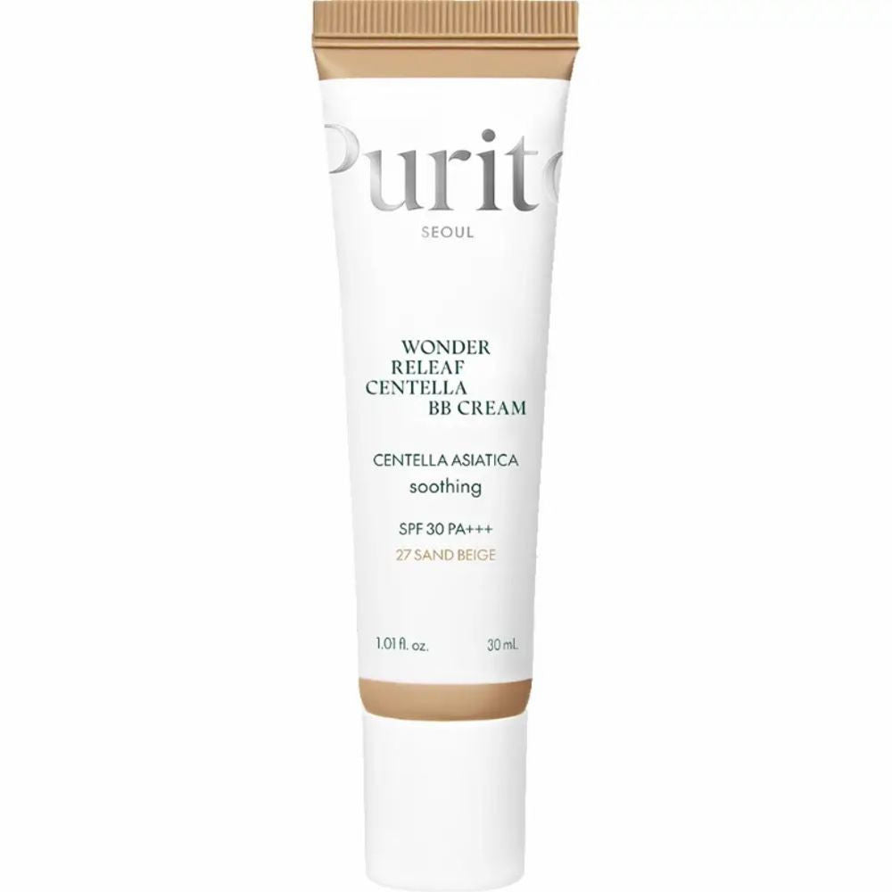 K Beauty Purito - Wonder Releaf Centella BB Cream SPF 30 PA+++ #27 (Sand Beige) - 30 ml mit EAN 8809563103713 Korean Skinncare Koreanische Komsetik