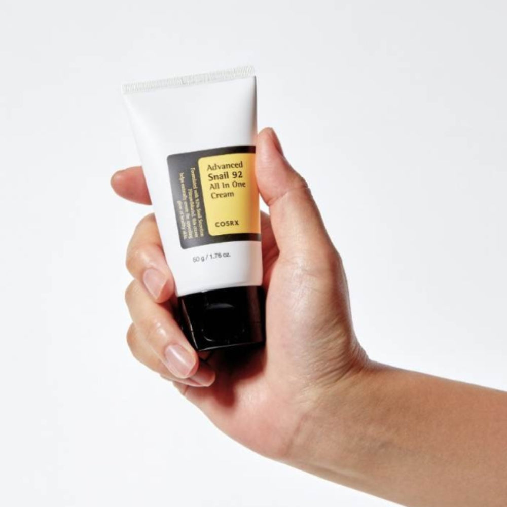 Korean Skincare COSRX Advanced Snail 92 All in One Cream Tube 100 ml mit EAN 8809598455559 Koreanische Kosmetik K Beauty