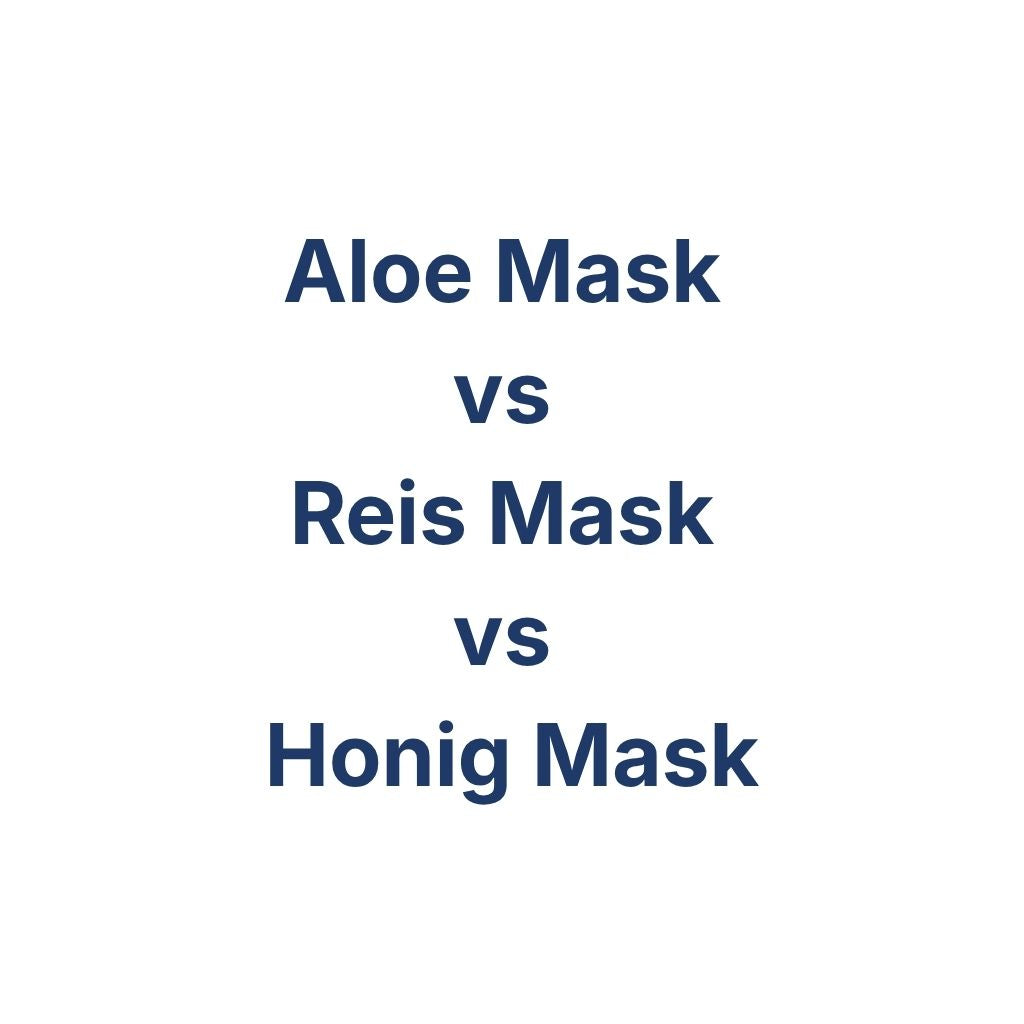 Aloe Mask vs Reis Mask vs Honig Mask – Wirkstoffe – K-Beauty Produktvergleich koreanische Kosmetik