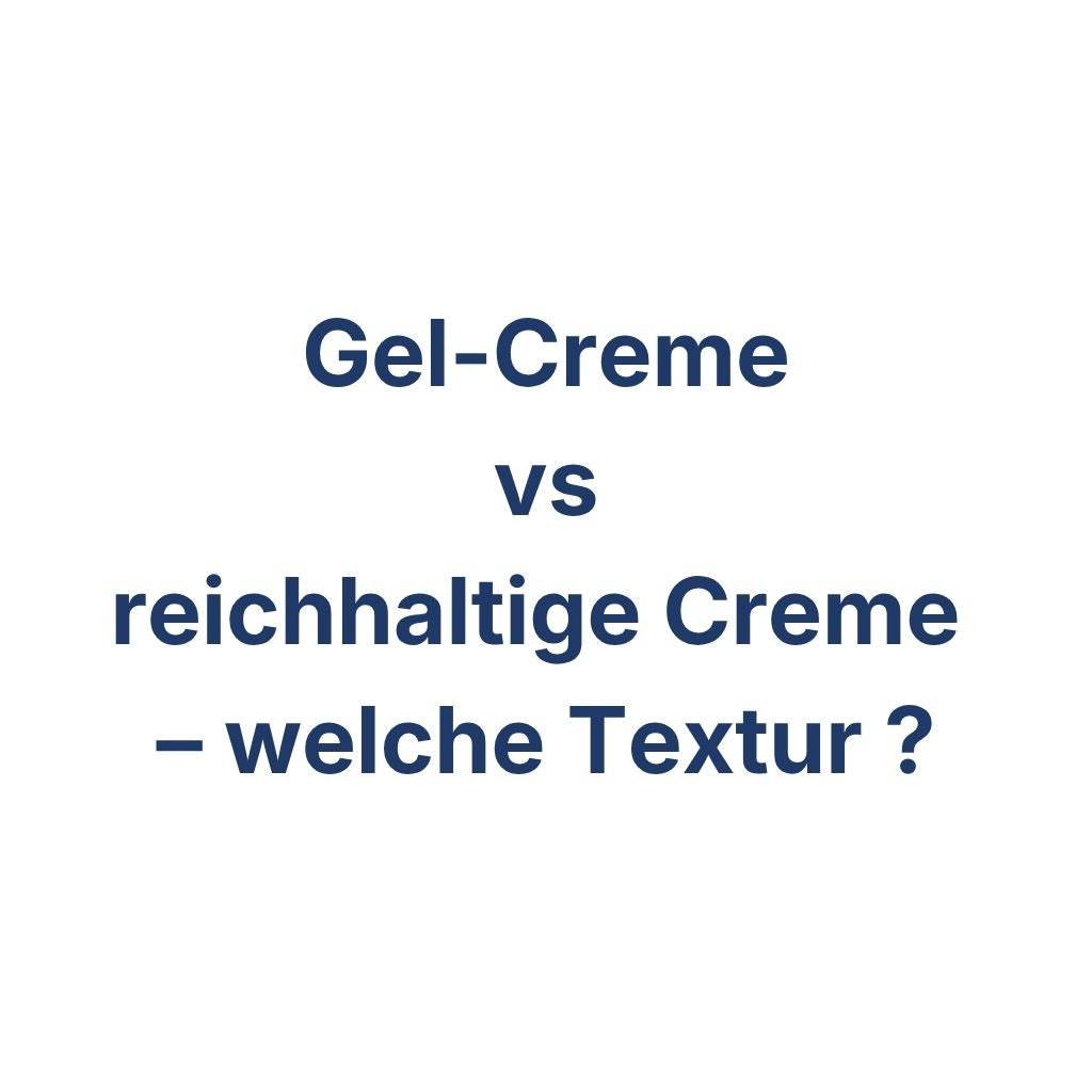 Gel-Creme vs reichhaltige Creme – welche Textur – K-Beauty Produktvergleich koreanische Kosmetik