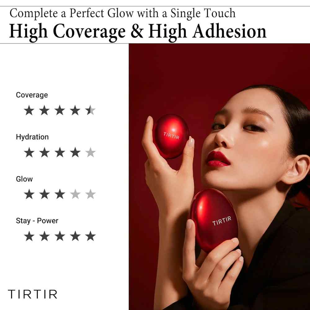 Coverage Koreanische Kosmetik TIR TIR Mask Fit Red Mini Cushion 21N Ivory mit EAN 8809679697496 K-Beauty Korean Skincare