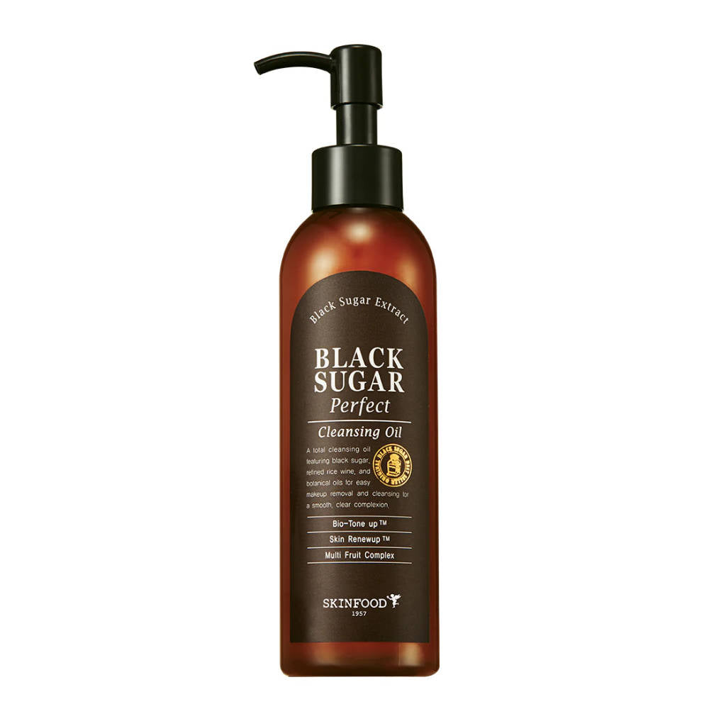 K-Beauty SKINFOOD Black Sugar Perfect Cleansing Oil - 200 ml mit EAN 8809153105967 Koreanische Kosmetik Korean Skincare