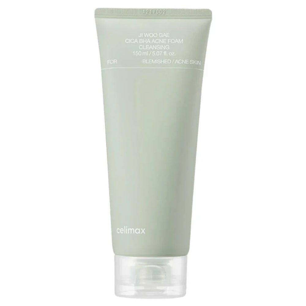 K-Beauty Celimax  Ji Woo Gae Cica BHA Acne Foam Cleansing 150 ml mit EAN 8809783324097 Korean Skincare Koreanische Kosmetik