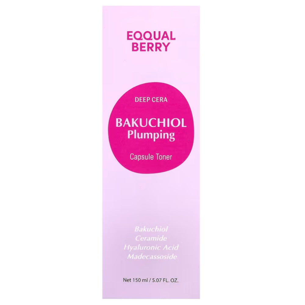 K Beauty Eqqualberry Bakuchiol Plumping Capsule Toner 150 ml mit EAN 8809875457979 Korean Skincare Koreanische Kosmetik