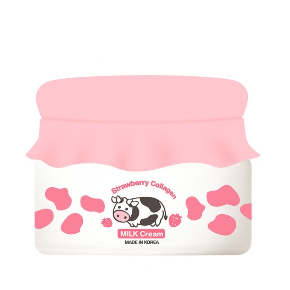 K Beauty QURET Strawberry Collagen Milk Cream 50 g mit EAN 8809632523411 Korean Skincare Koreanische Kosmetik