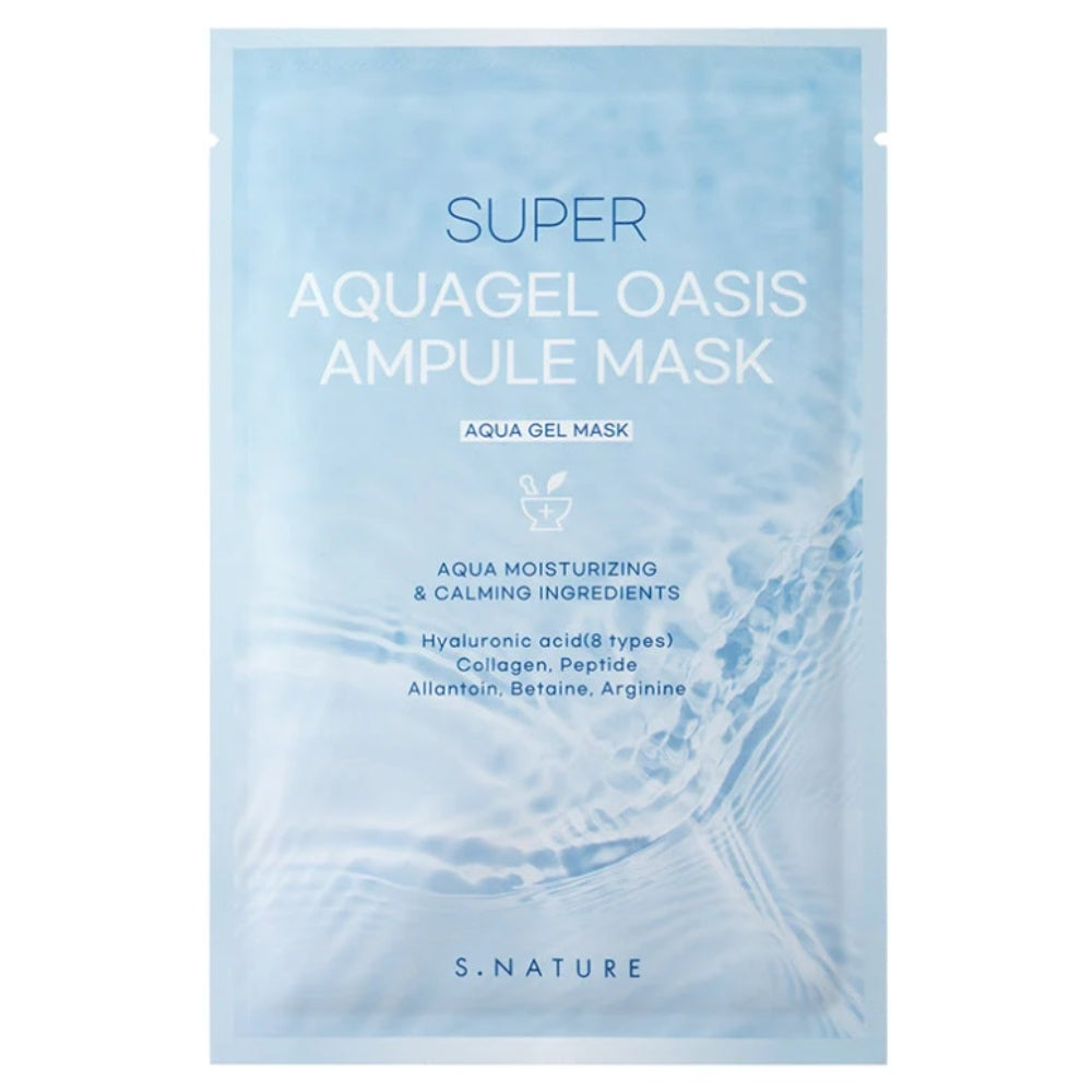 K Beauty S Nature Super Aquagel Oasis Ampule Mask 1 pc mit EAN 8809506310567 Korean Skincare Koreanische Kosmetik