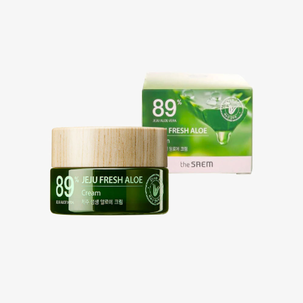 K beauty the SAEM Jeju Fresh Aloe Cream 50 ml mit EAN 8806164157640 
