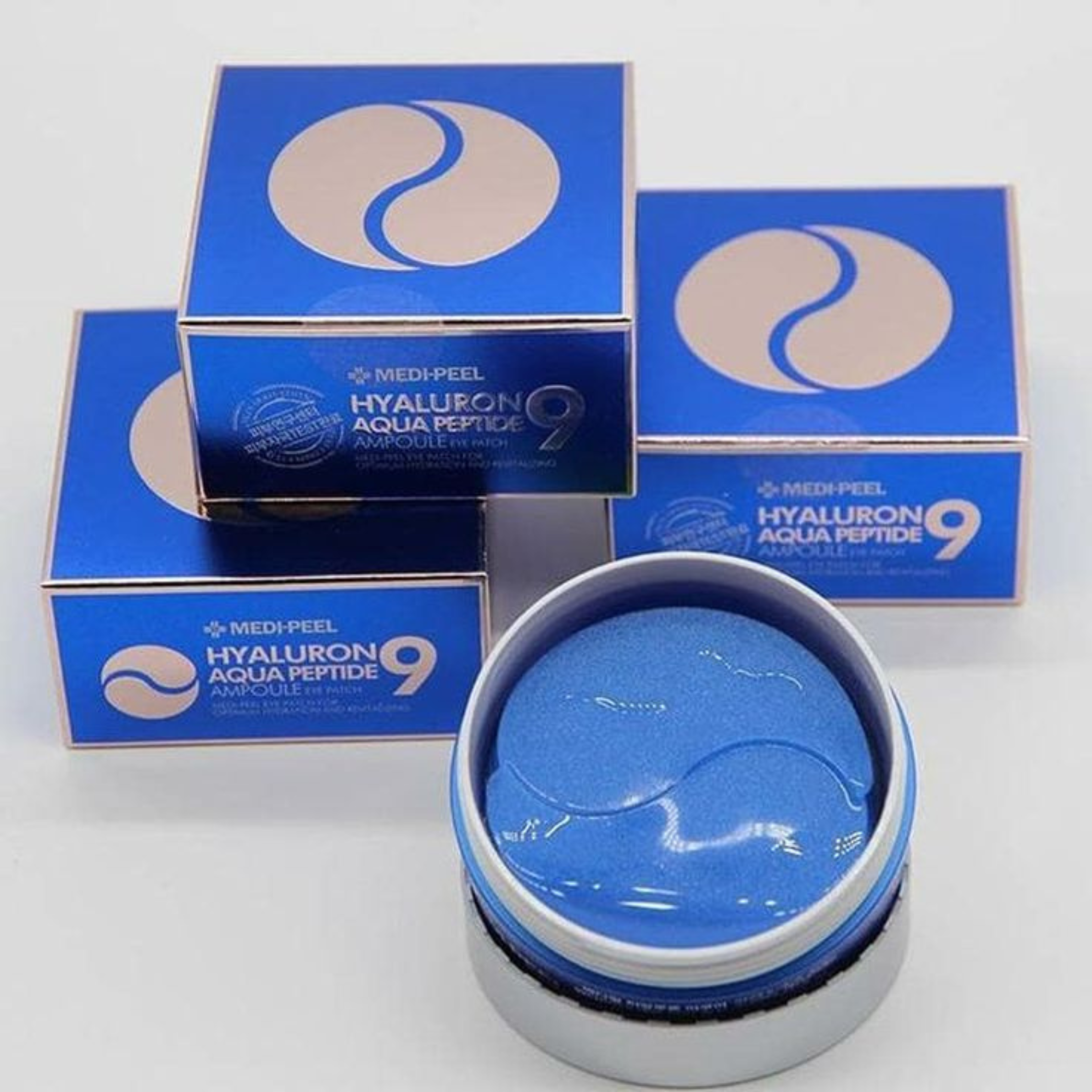 Korean Kosmetik MEDI-PEEL Hyaluron Aqua Peptide Ampoule Eye Patch 60 Pcs mit EAN 8809409343662 K-Beauty