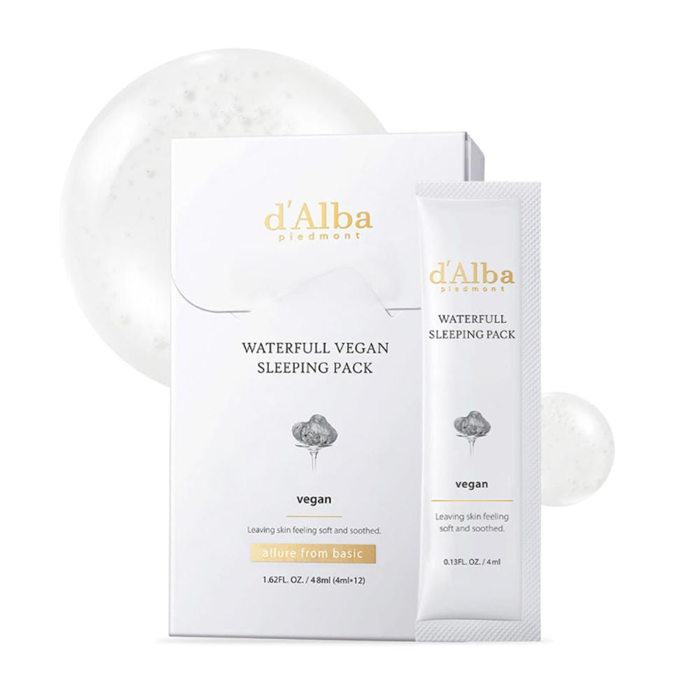 Korean Skincare d'Alba Waterfull Vegan Sleeping Pack mit EAN 8809782556970 Koreanische Kosmetik K Beauty