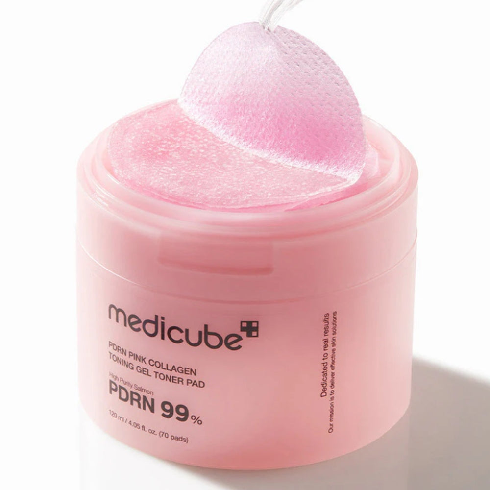 Korean Skincare Medicube PDRN Pink Collagen Toning Gel Toner Pad 70 Pads mit EAN 8800289461286  Koreanische Kosmetik  K-Beauty