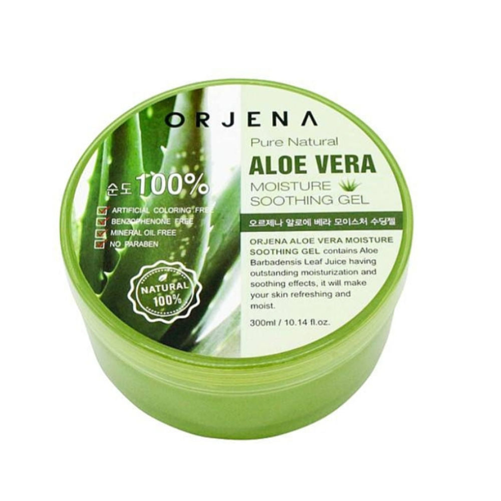 K Beauty Orjena Aloe Vera Moisture Soothing Gel 300 ml mit EAN 8809443283870 Korean Skincare Koreanische Kosmetik
